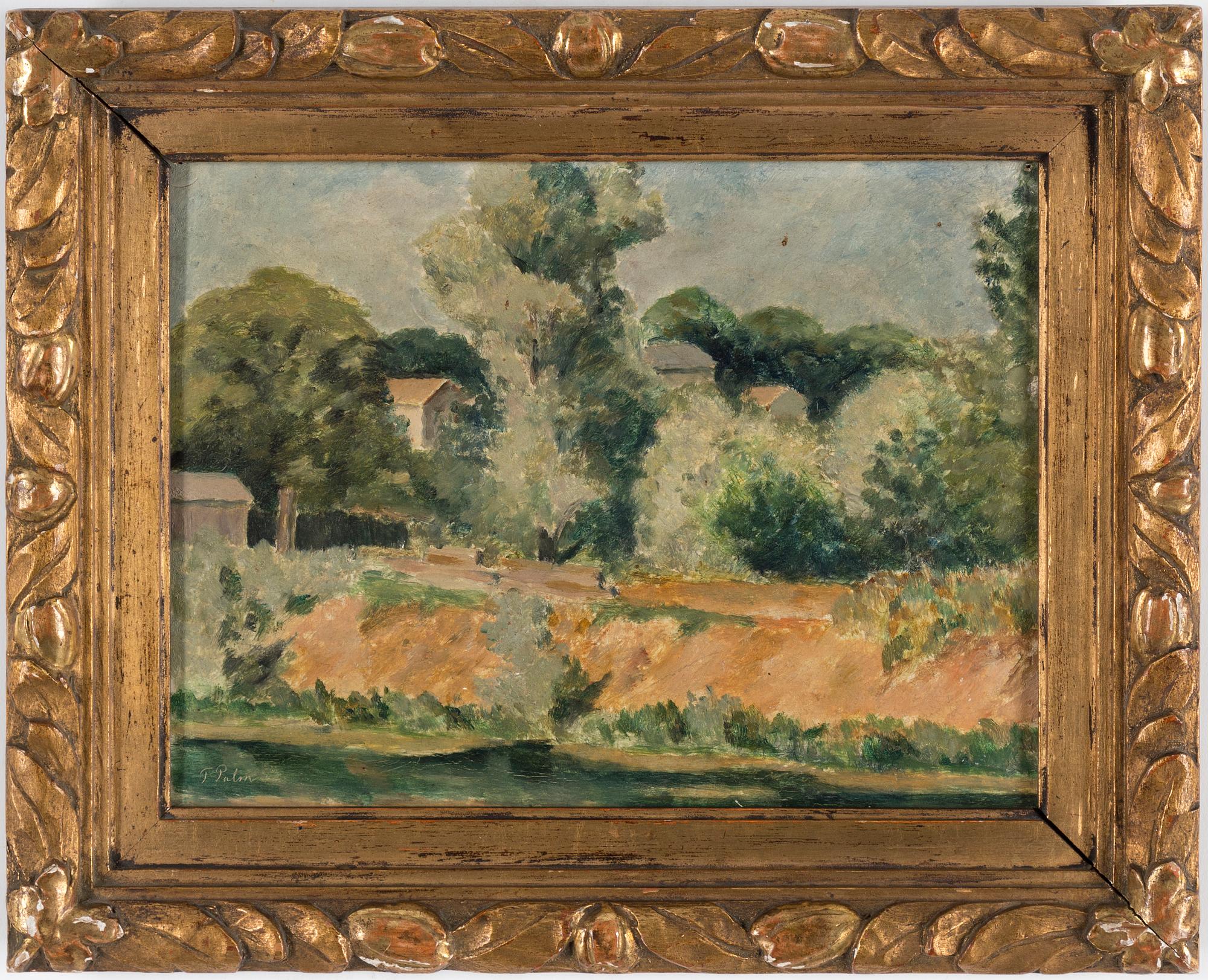 TORSTEN PALM, Oil on panel, signed.