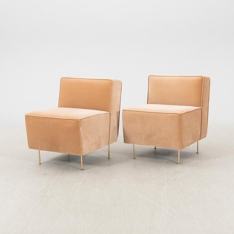 Greta Magnusson Grossman, a pair of Modern Line Lounge Chair from Gubi.