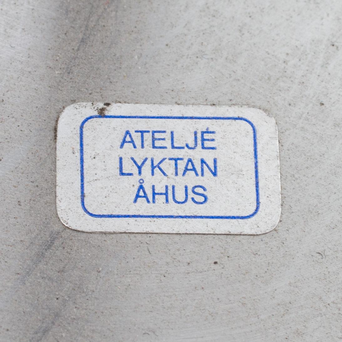 TAKLAMPA, Ateljé Lyktan, Åhus.1900-talets andra hälft.