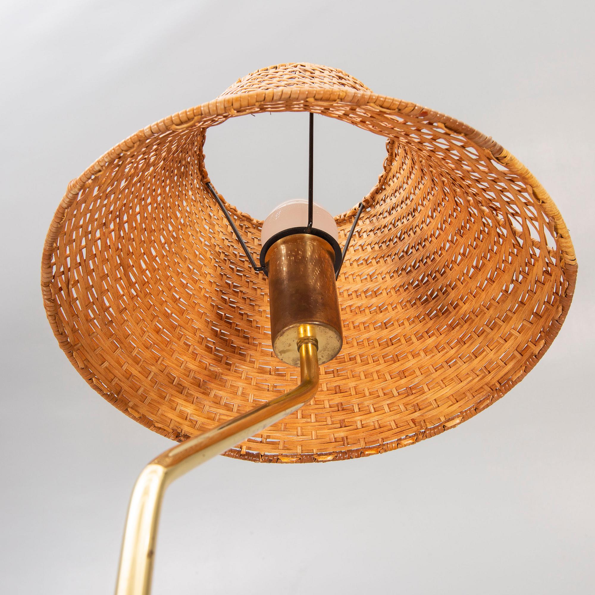 Floor lamps, a pair, Bergboms, the last part of the 20th century.