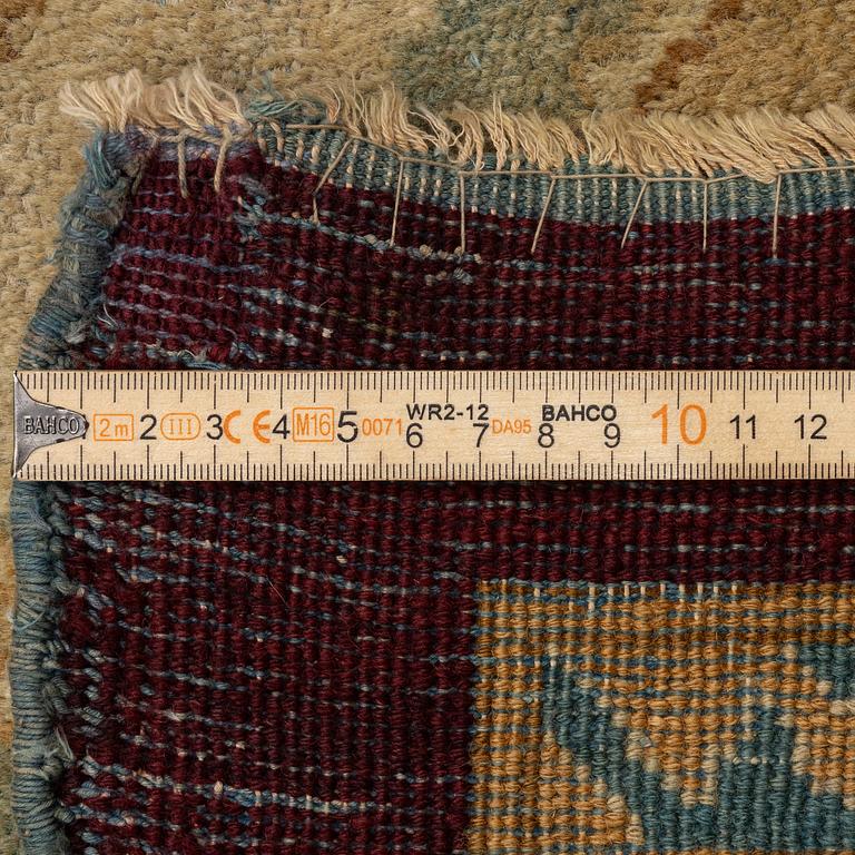 An Agra carpet, North India, c. 575 x 404 cm.