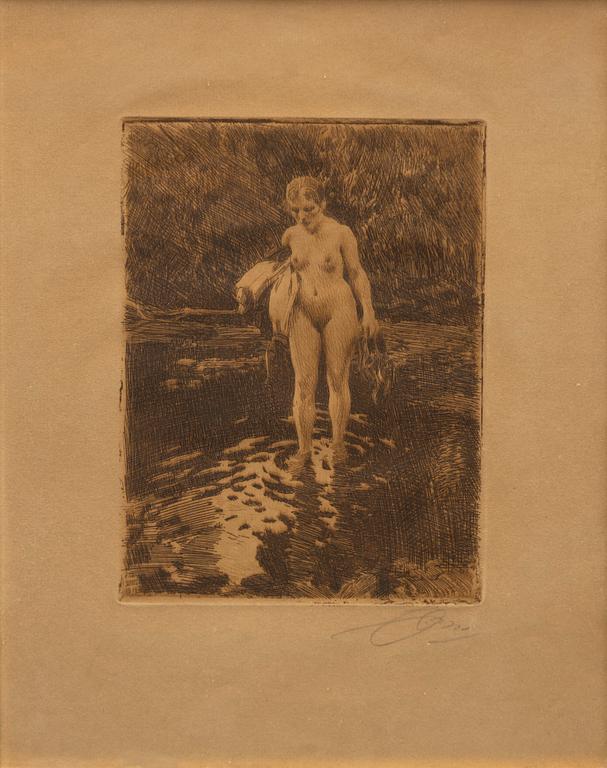 Anders Zorn, "Vadstället".