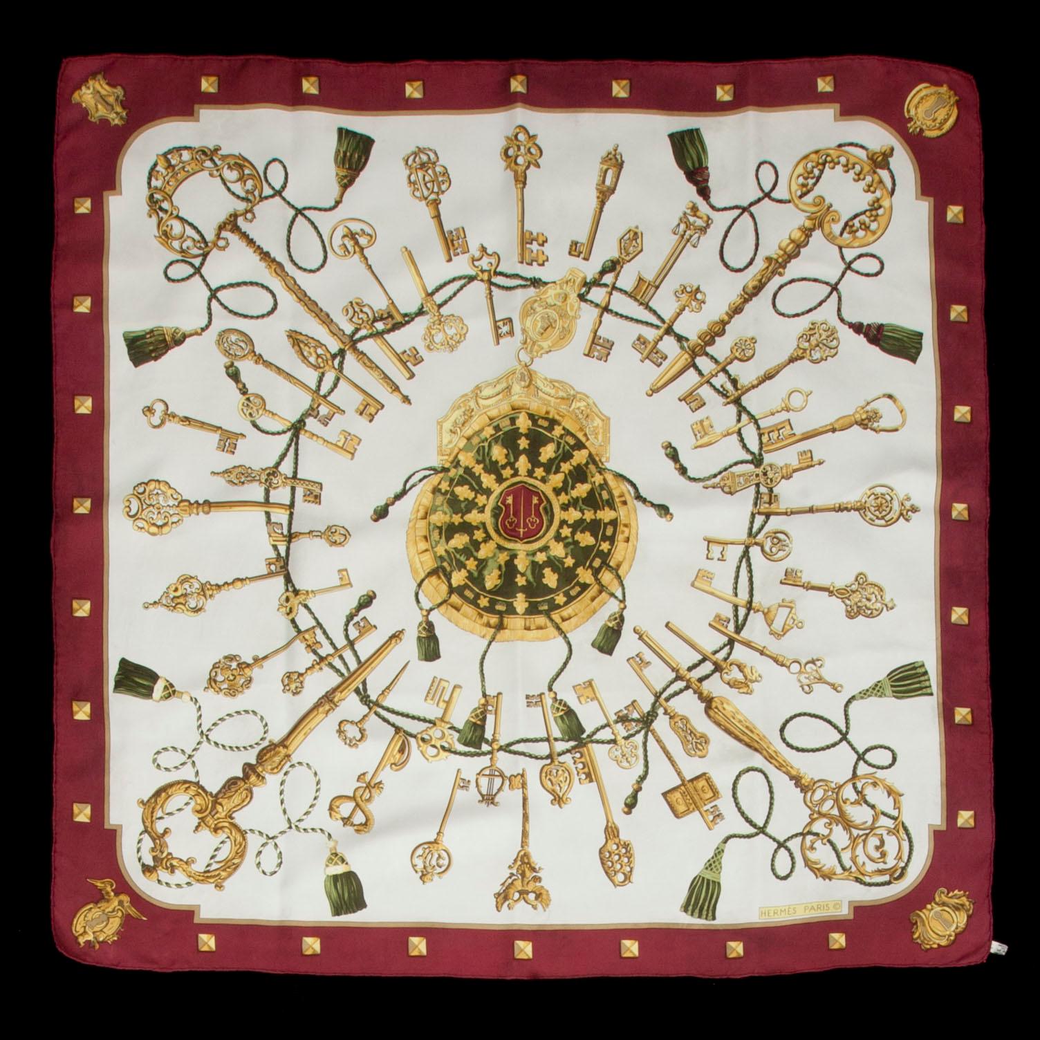 SCARF, "Les Clèfs", Hermès.