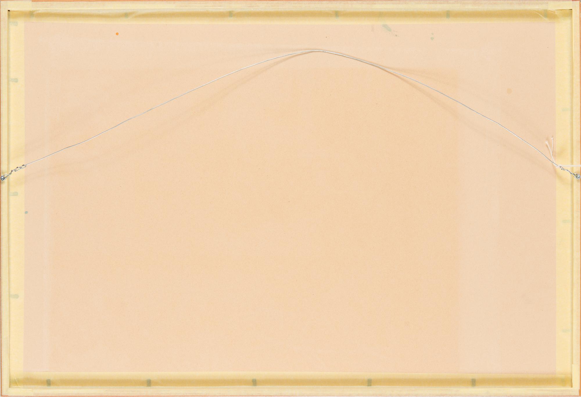 Evald Okas, etsning och akvatint, signerad och daterad 1964.