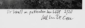 Carl Johan De Geer, "Dr Krall m. patienten Jan Lööf".