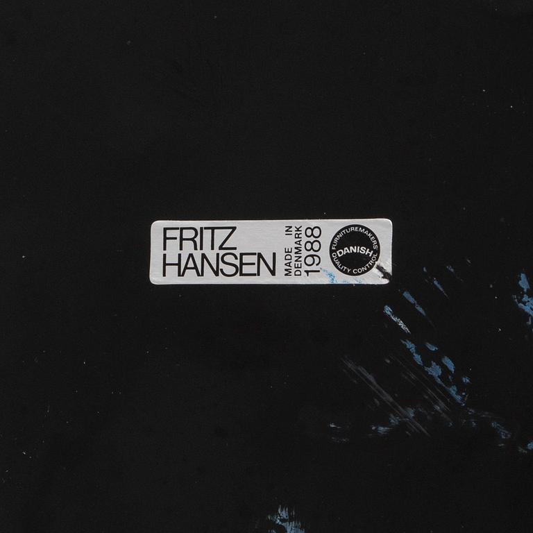 Verner Panton, fåtöljer ett par, "Wire Cone Chair", Fritz Hansen, Danmark 1988.