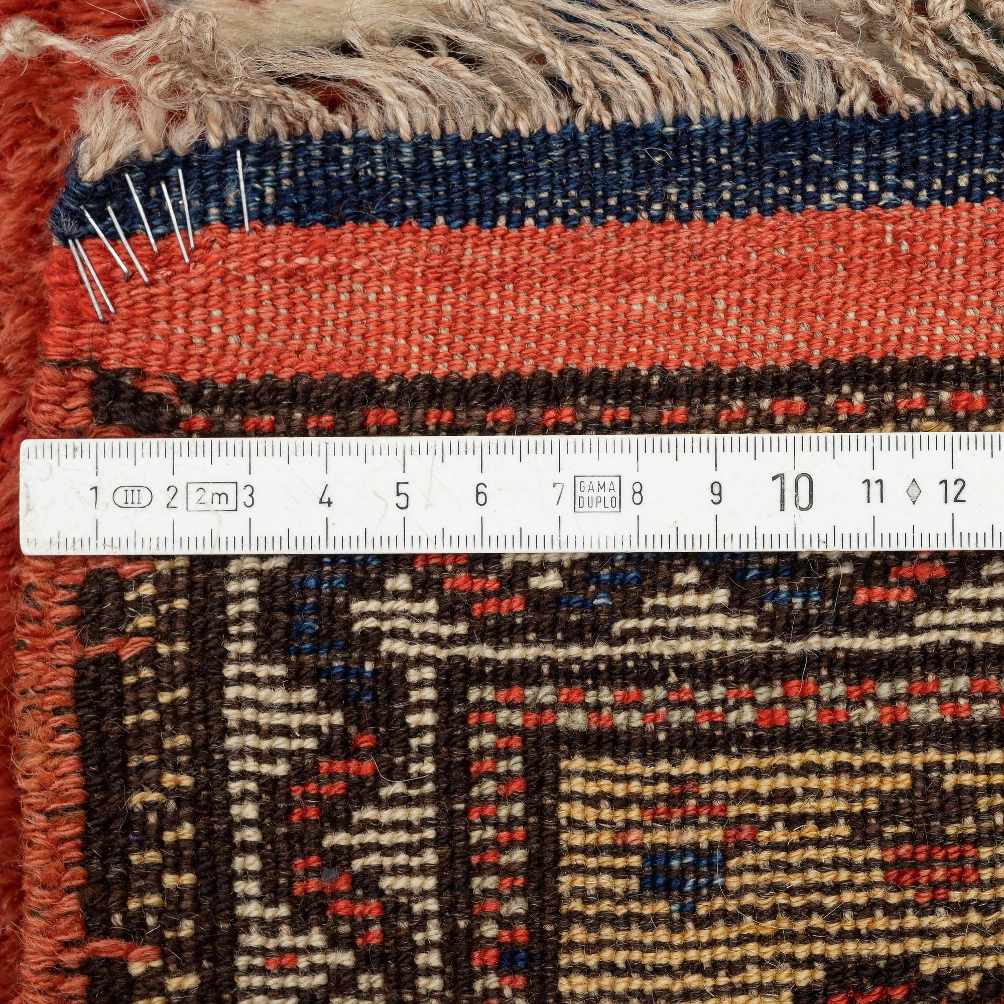 A semi-antique Konya Bozkir rug, central Anatolia, c. 156 x 126 cm.