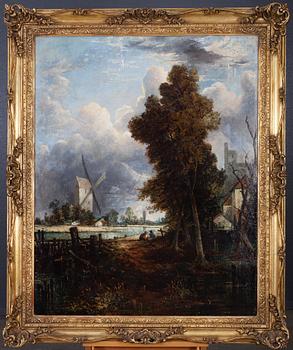 OKÄND KONSTNÄR, olja på duk, Holland 1800-talets slut.