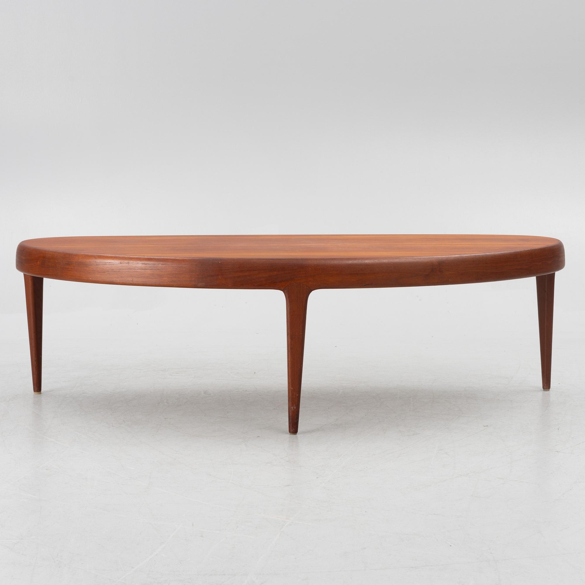 Johannes Andersen, coffee table, "Capri", Trensum, 1960s.