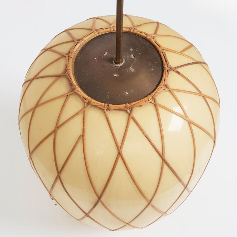 Harald Notini, a ceiling lamp, model '11555', Arvid Böhlmarks Lampfabrik, Sweden 1940s.