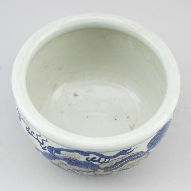 YTTERFODER, porslin, Kina, sent 1900-/2000-tal.
