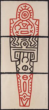 Keith Haring, ”Totem”.
