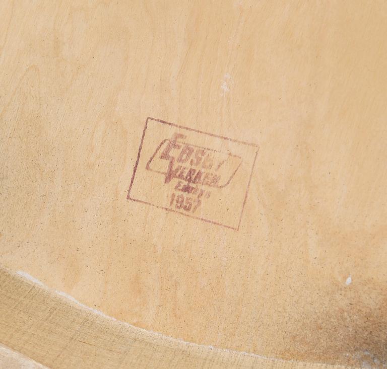 STOLAR 4 + 2 st OCH PALL, "Fanett", Ilmari Tapiovaara, Edsbyverken, 1900-talets andra hälft.