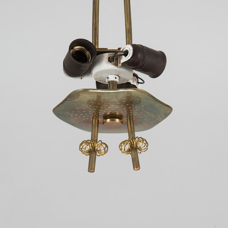 Paavo Tynell, Chandelier, for Taito. Made to order 1950.