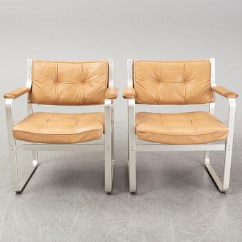 KARL ERIK EKSELIUS, fåtöljer, ett par, "Mondo", JOC.