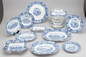 Dinnerware, Rörstrand, "Skånska slott".