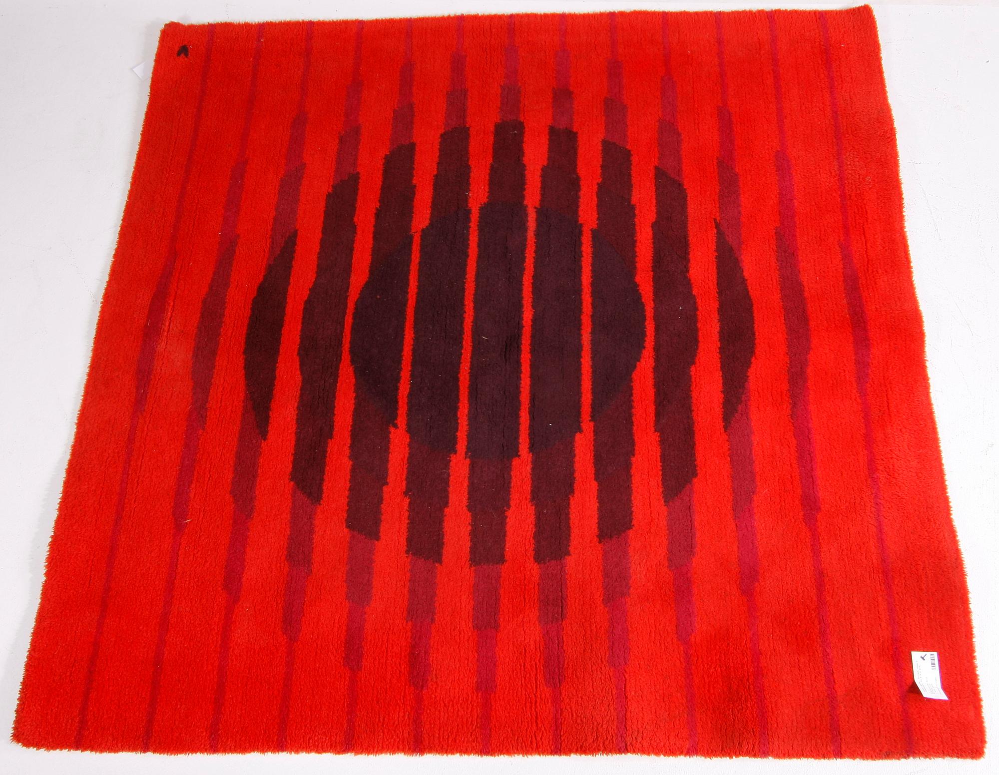 MATTA. Tuftad. Sign V (Vasarely). Ca 174 x 178.