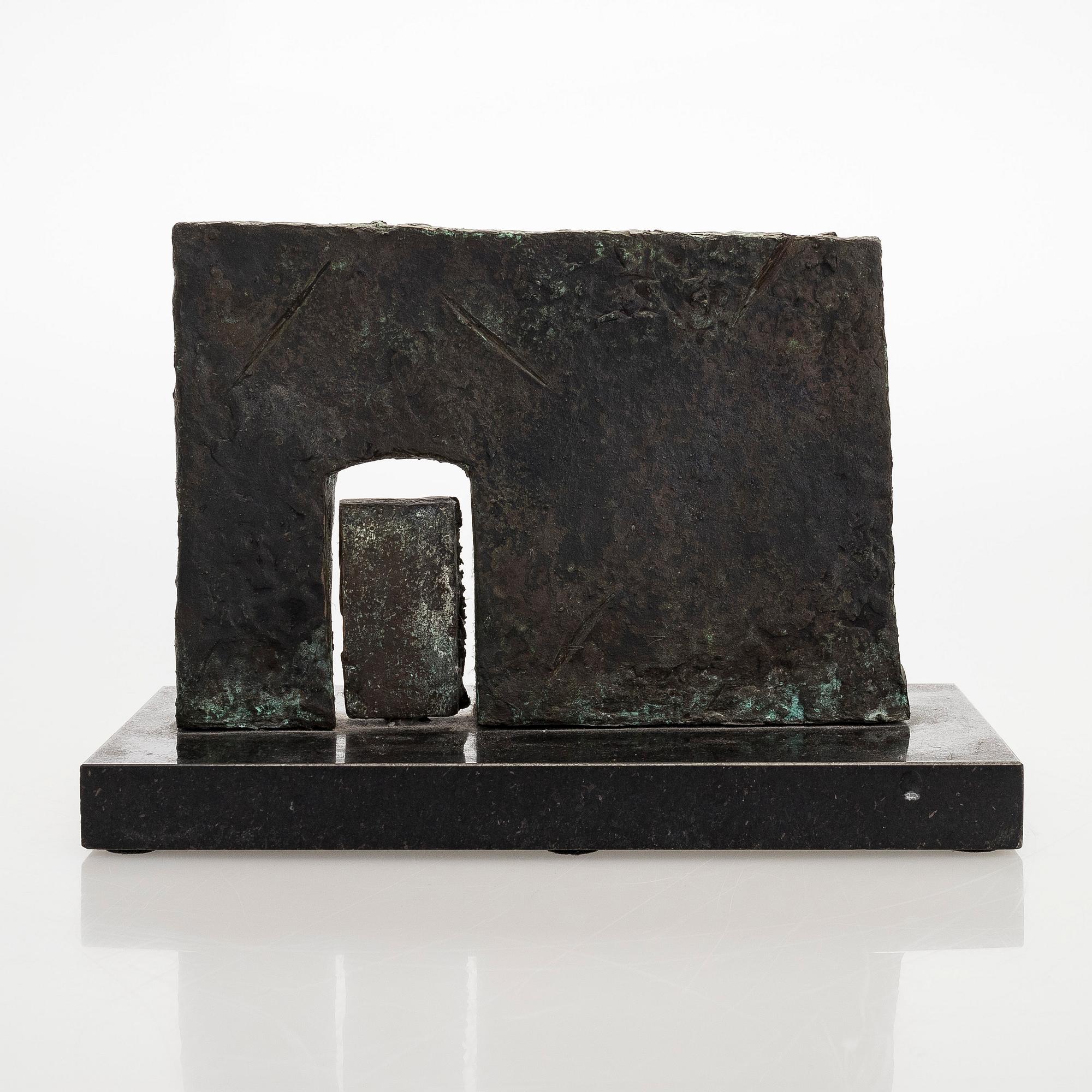 Tapio Junno, Pienoisveistos Helene Schjerfbeckin muistomerkistä "Ovi".