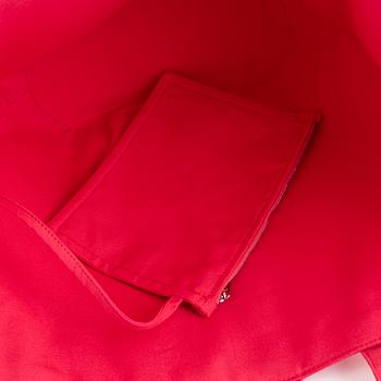 Hermès, a pink cotton 'Panier de Plage PM' totebag.