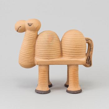 LISA LARSON,  figurin, stengods, "Kamel", ur serien "Jura", Gustavsberg. Formgiven 1971.