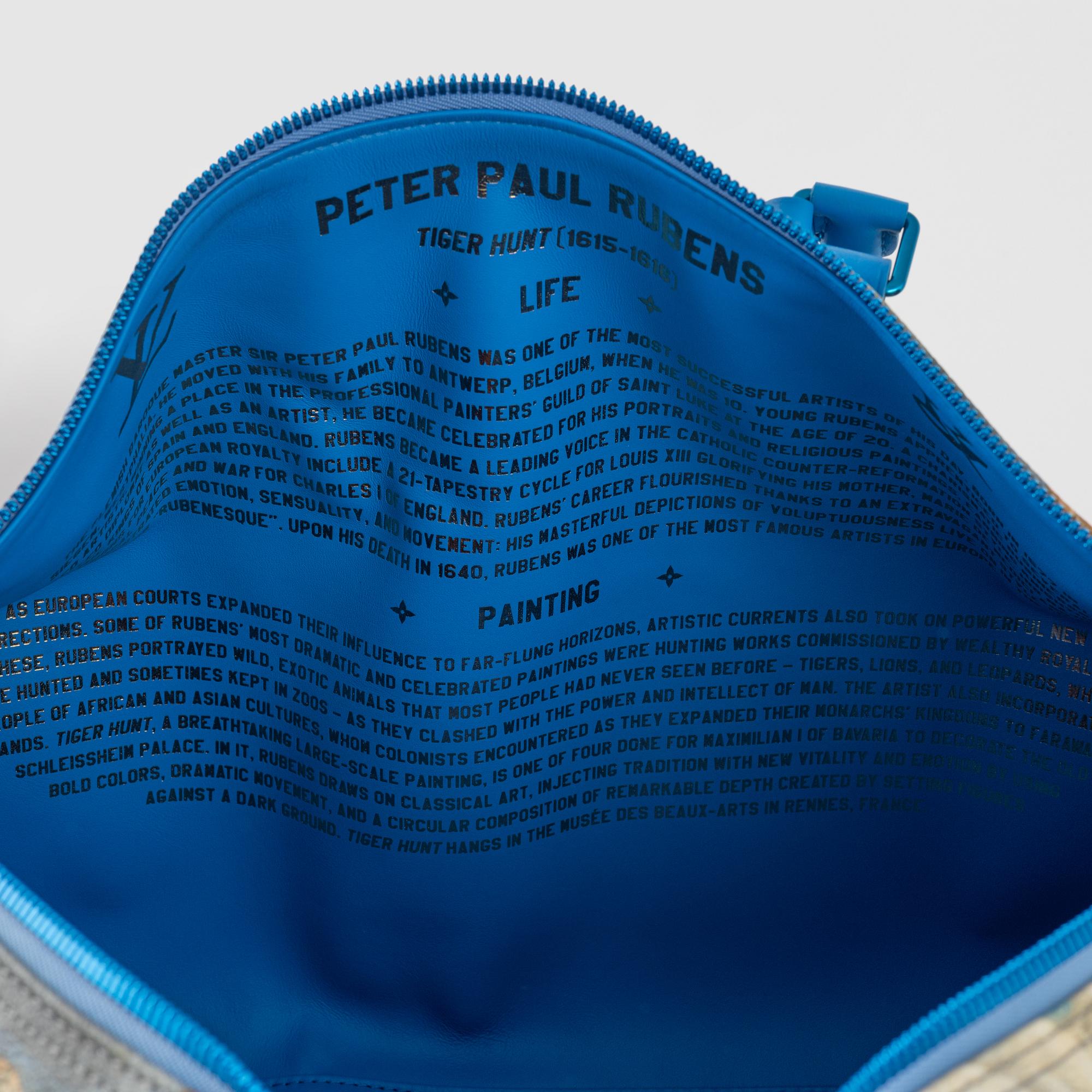 Louis Vuitton X Jeff Koons, weekendbag, Masters Collection "Rubens Keepall Bandouliere 50".