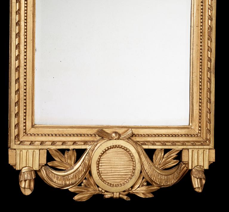 A Gustavian mirror by J. Åkerblad, master 1758.