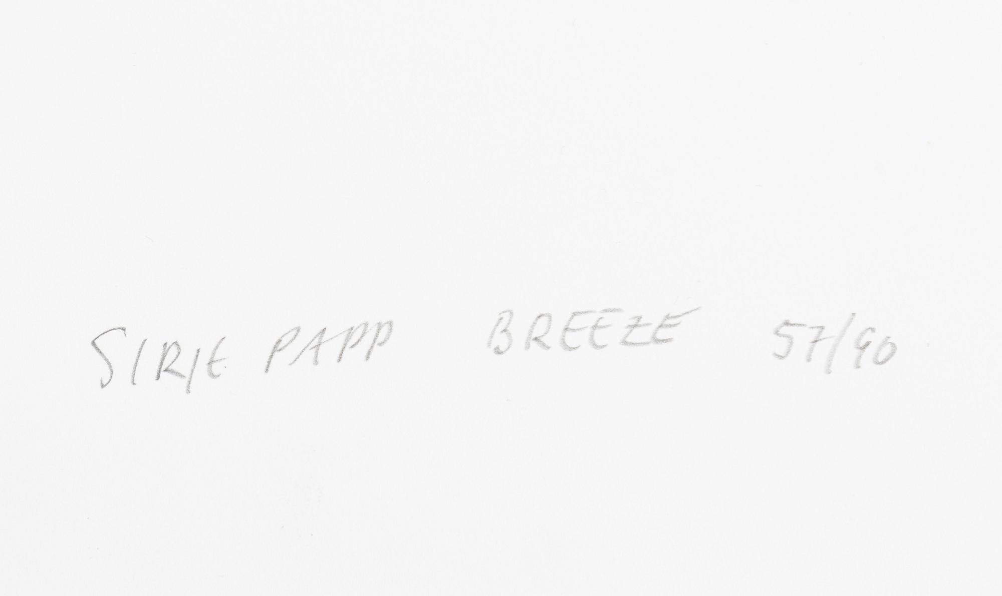 Sirje Papp, “Breeze”.