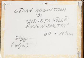 Göran Augustson, "Airisto yöllä ennen sadetta" (Erstan på natten före regnet).