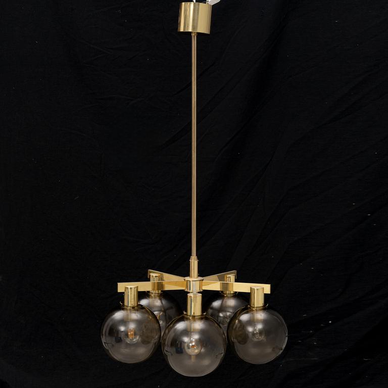 Hans-Agne Jakobsson, a model 348/5 ceiling lamp, Markaryd.