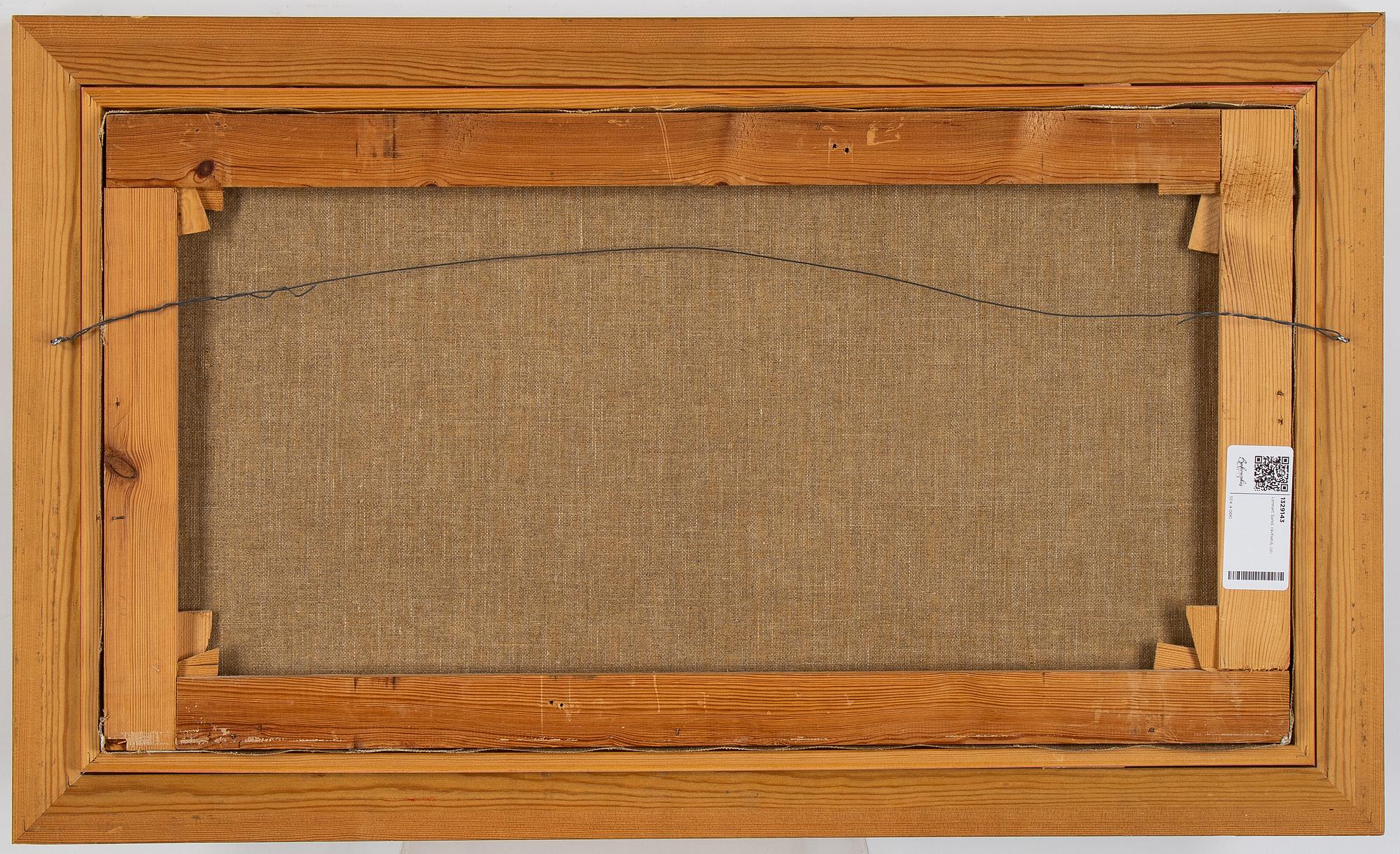 Lennart Frisk, oil on canvas, signed and dated 1971.