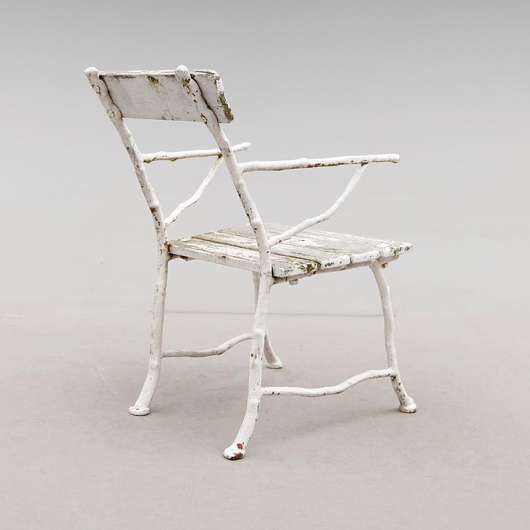 TRÄDGÅRDSSTOL, 1900-talets första hälft.