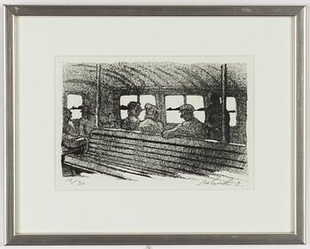 Roland Svensson, 3 litografier, signerade, en daterad -43 och 2 numrerade 16/30 samt 49/360.