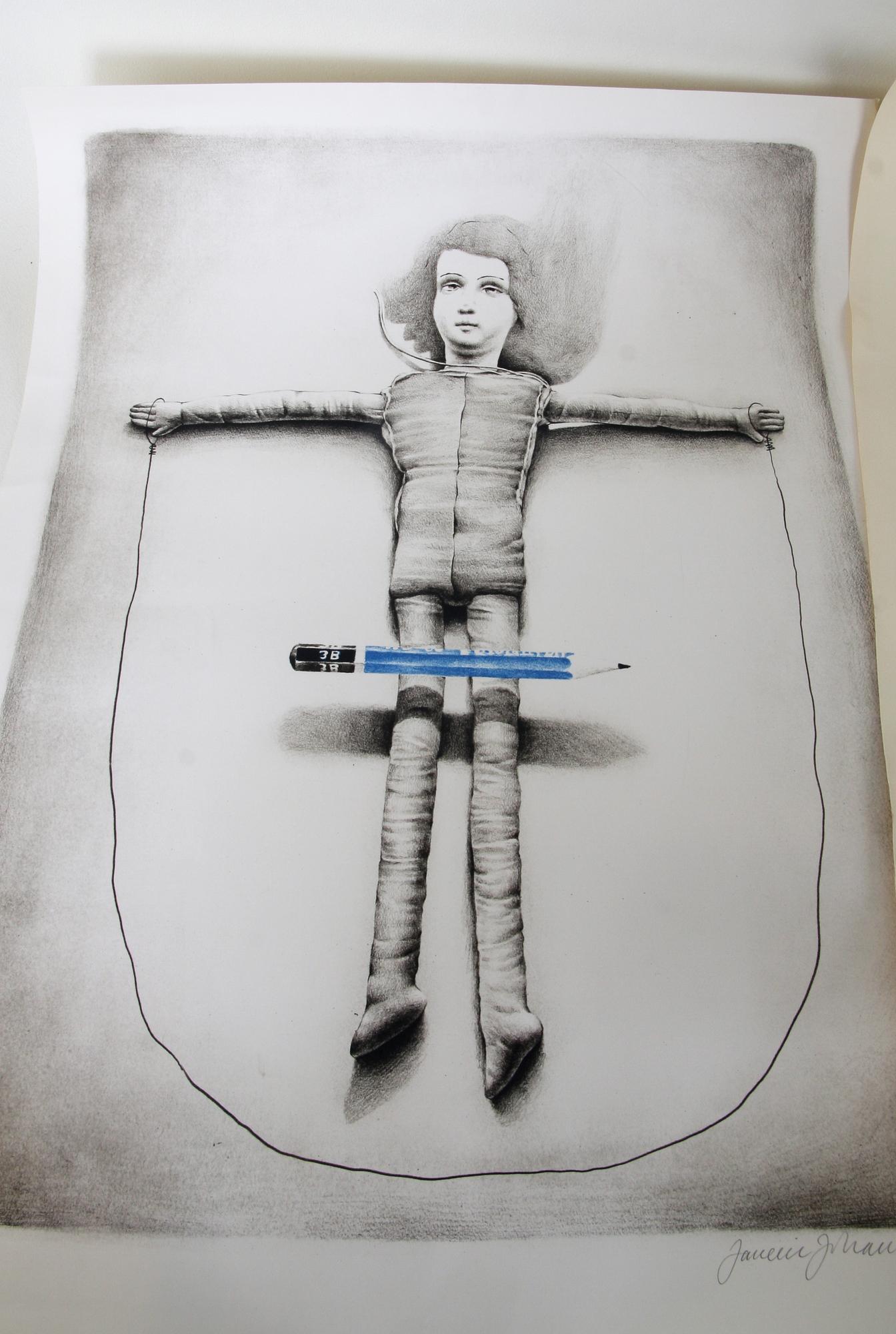 PARTI GRAFIK, 3 delar. Lennart Aschenbrenner, Karlmark och Janeric Johansson.