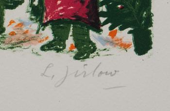 LENNART JIRLOW, färglitografi, signerad och numrerad 224/240.