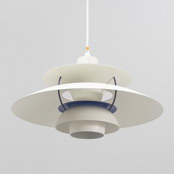 A 'PH-5' pendant lamp by Poul Henningsen for Louis Poulsen, Denmark.