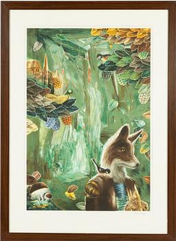 Ernst Billgren, "Pallaren" - Ur portföljen "Vid vägens slut".