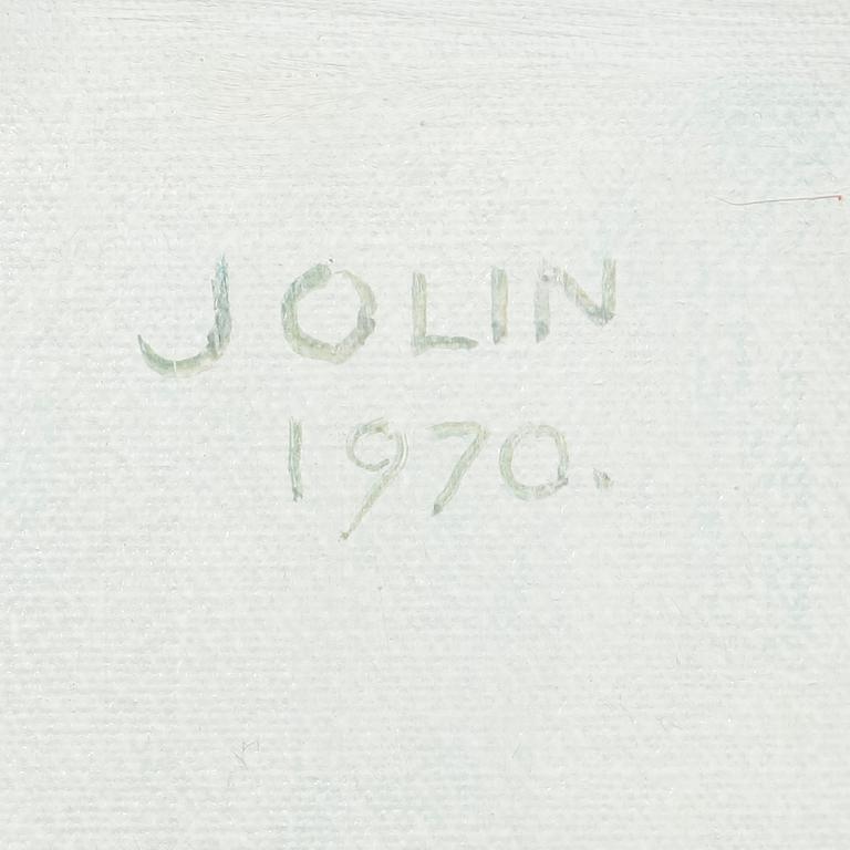 EINAR JOLIN, olja på duk, signerad och daterad 1970.