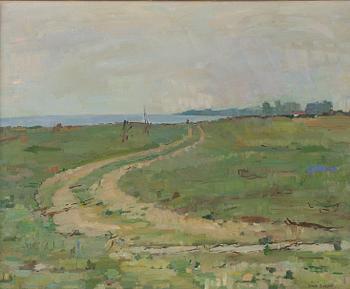 Gunnar Svenson, Coastal landscape.