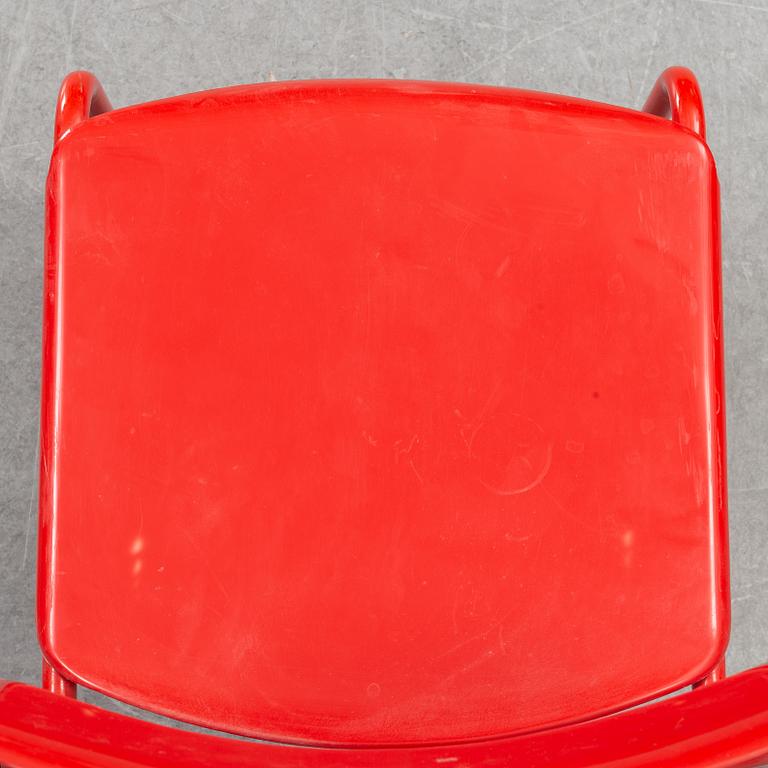 Six 'Folke' chairs by Niels Gammelgaard/ Box 25 Arkitekter, IKEA, 1970's.
