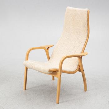 Yngve Ekström, armchair with footstool, "Lamino", Swedese.
