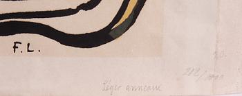 LEGER, FERNAND, efter, litografi. Numr 212/1000.