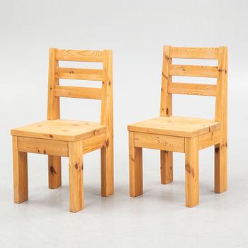 Chairs, a pair, second half of the 20th century.