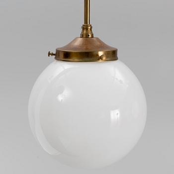 A pair of ceiling lights, Karlskrona Lampfabrik.