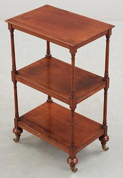 ETAGERE, mahogny, 1800-tal.