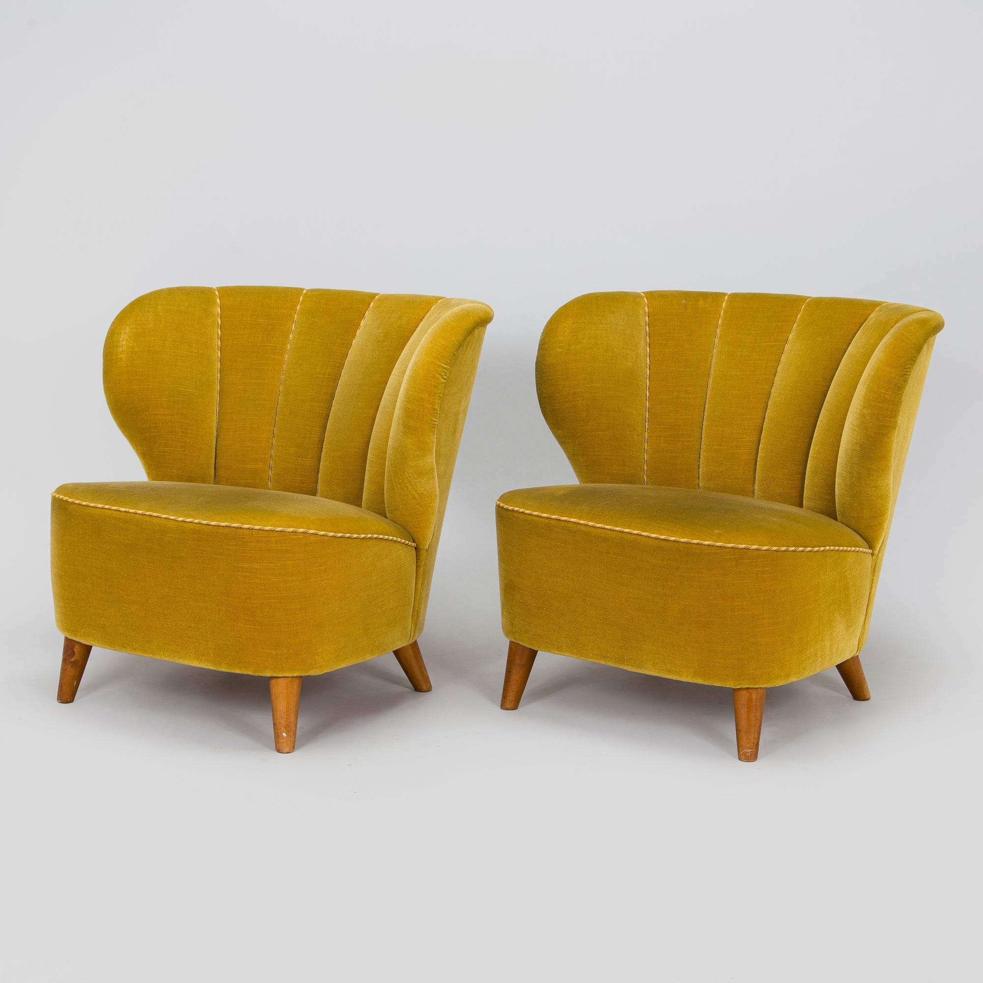 Nojatuolipari, 1900-luvun puoliväli.