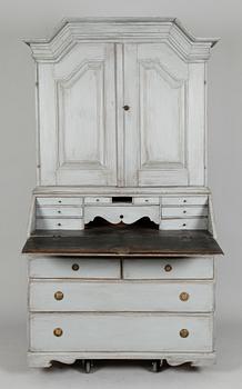 SNEDKLAFFSKÅP, barock, 1700-tal.