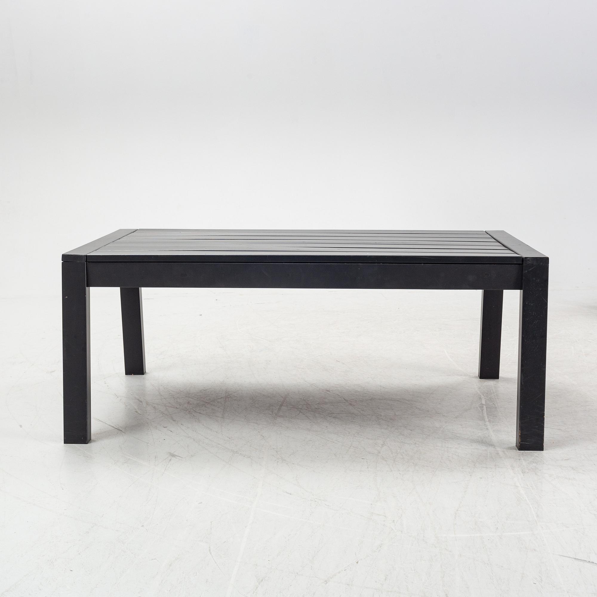 A lounge suite, with two sofas and one table, 'Stoltö', Hillerstorp.