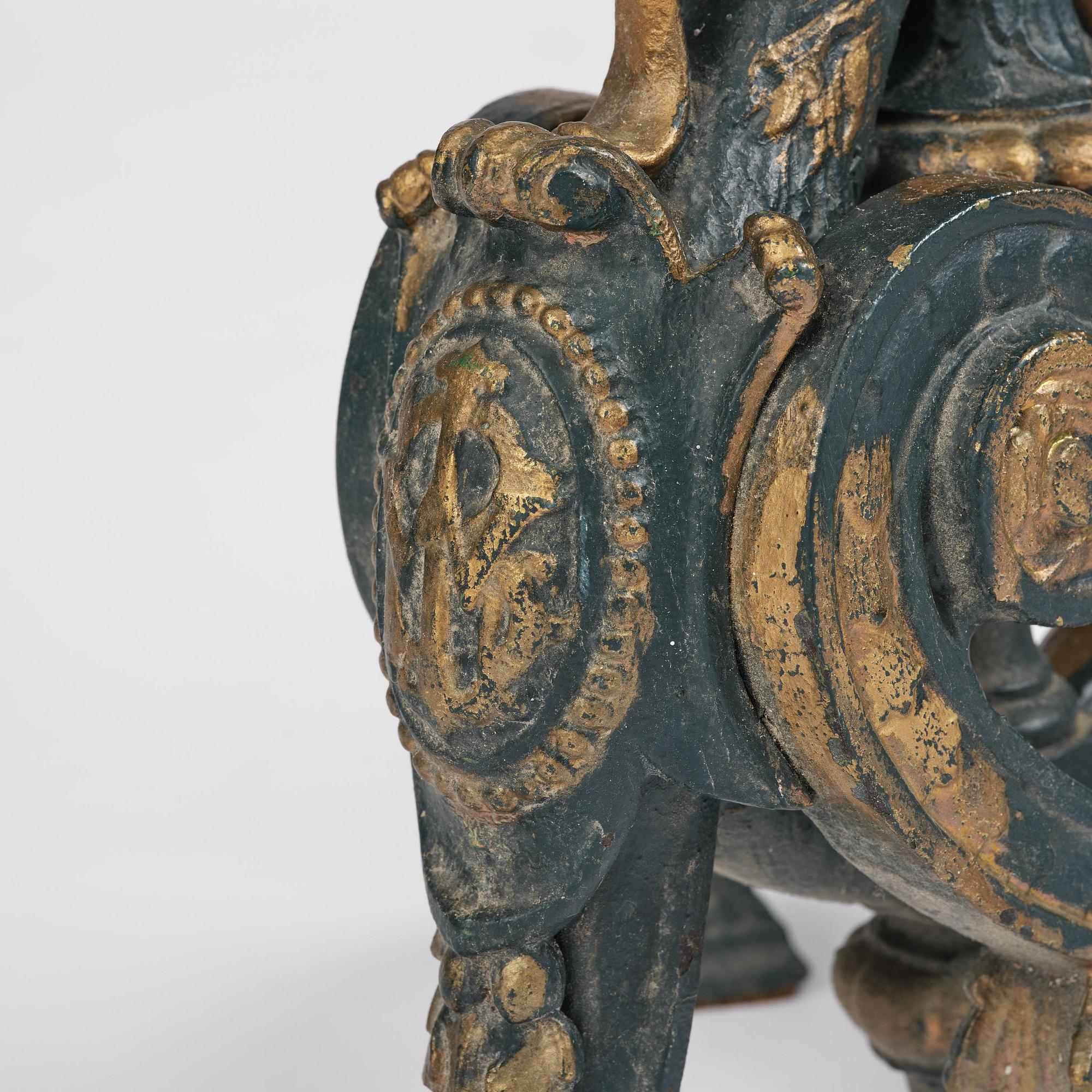 Piedestaler, ett par , 1800-talets slut.