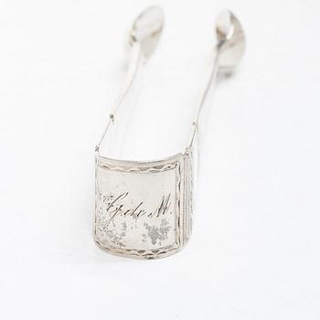 Stefan Westerstråhle, sockertång, silver, Stockholm 1796.