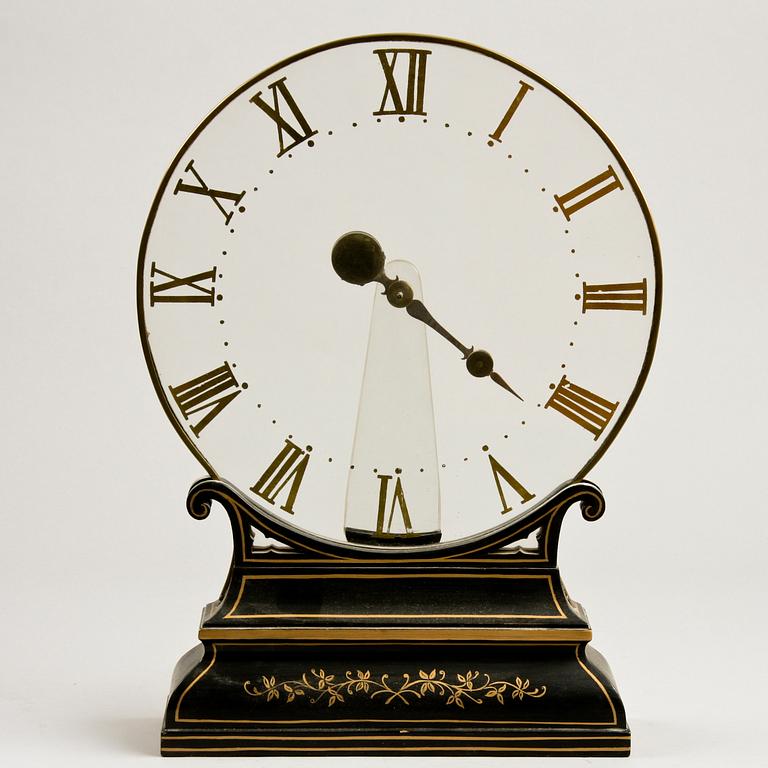 BORDSUR, "Mystery clock", 1800-tal.